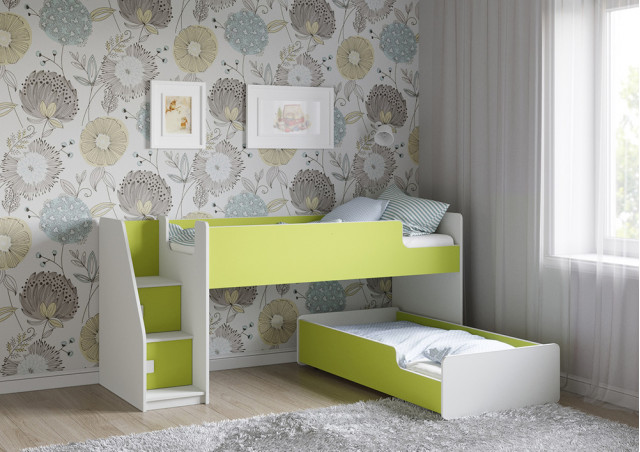 Детская выкатная кровать Легенда К402.41 в Мегионе